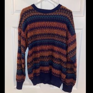 Vintage, cozy, oversized sweater